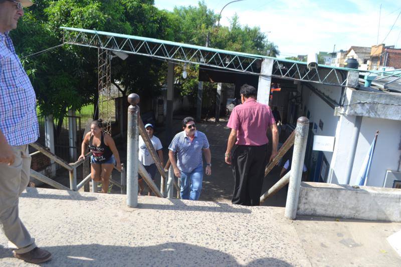 El Intendente retomó sus actividades recorriendo obras en ejecución. 