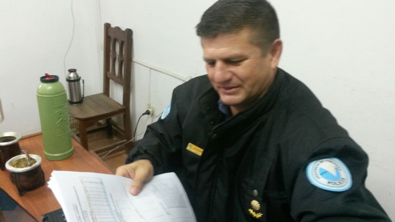 Comisario Inspector UR3, Rodolfo Oviedo.