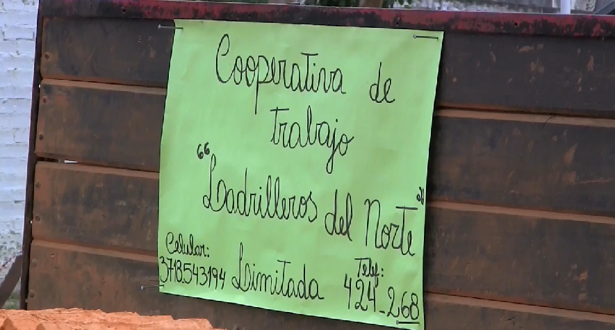 Hoy participó la Coop. de Ladrilleros.