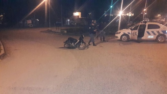 La motocicleta fue recuperada.