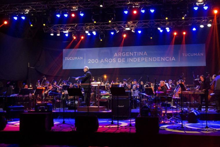 El epicentro de los festejos por el Bicentenario de la Patria.