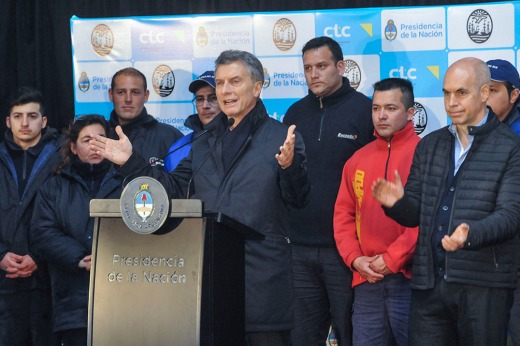 El Presidente fue optimista con respecto a la mirada del mundo sobre la Argentina. 