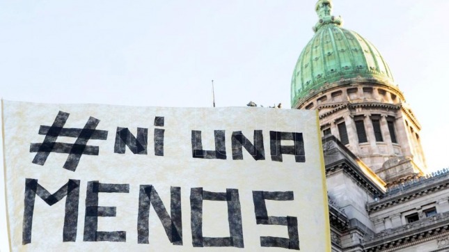 Ni una menos, la consigna elegida para luchar contra la violencia machista.