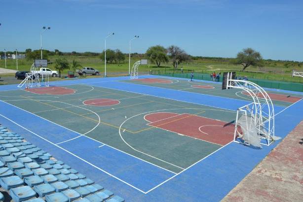 Mejorado. Así luce el polideportivo.