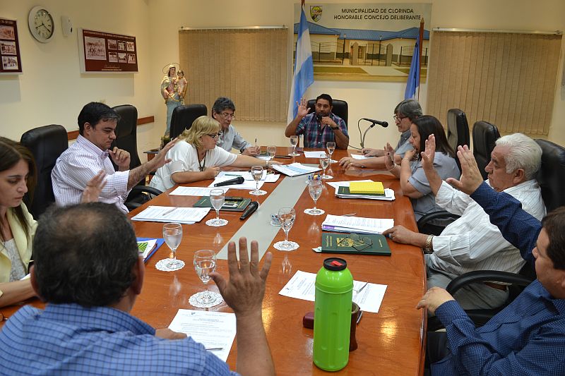 Última sesión ordinaria del HCD.
