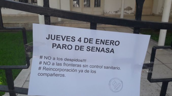 paro en senasa