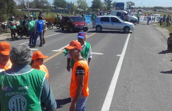 corte de ruta ate cta