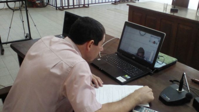 audiencia por videoconferencia