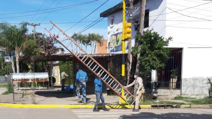 usurpacion de postes