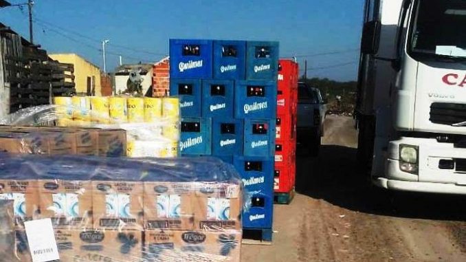 Mercaderias sustraidas por una suma millonaria