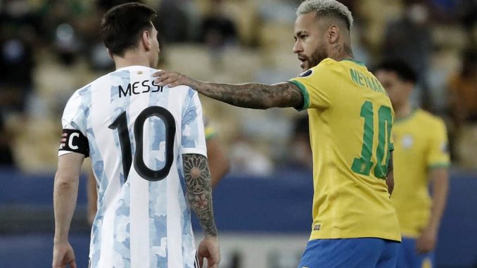 messi y ney