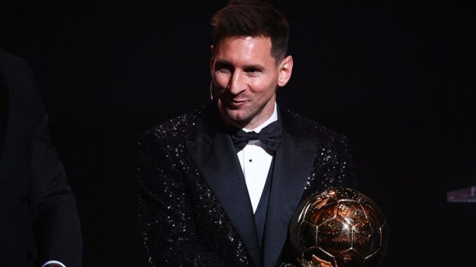 messi y el balon