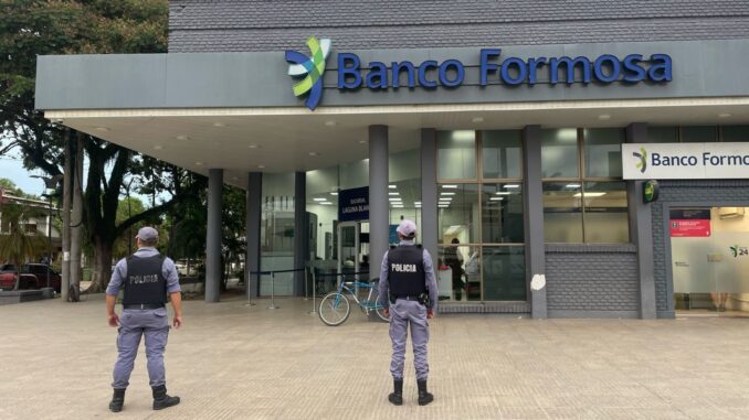 SEGURIDAD BANCARIASe refuerza la vigilancia en inmediaciones a los bancos y cajeros automáticos (1)